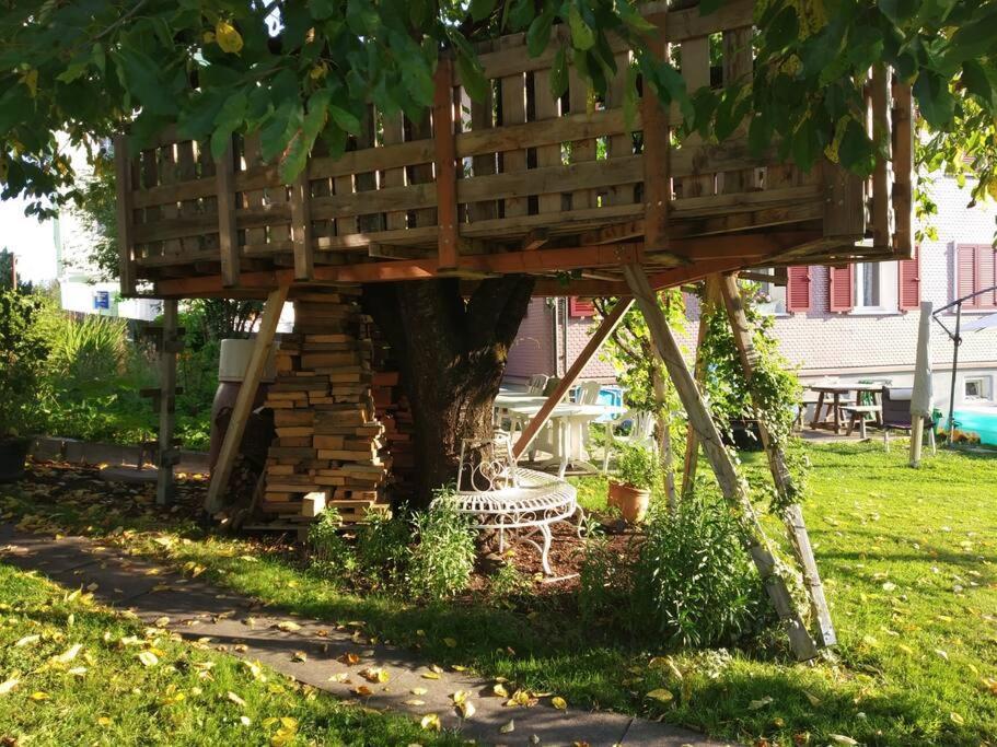Bijou 1 Huebsche 1 Zimmer Wohnung Herisau Esterno foto